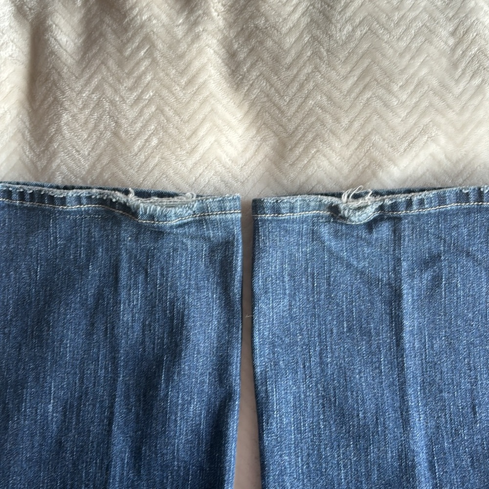 White House Black Market Blanc Jeans Size 12R - Picture 4 of 7